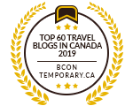 Banners for Top 60 Travel Blogs in Canada 2019