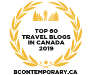 Banners for Top 60 Travel Blogs in Canada 2019