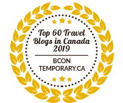 Banners for Top 60 Travel Blogs in Canada 2019