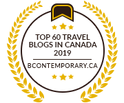 Banners for Top 60 Travel Blogs in Canada 2019