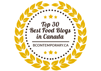 Banners for Top30 Best Food Blogs in Canada