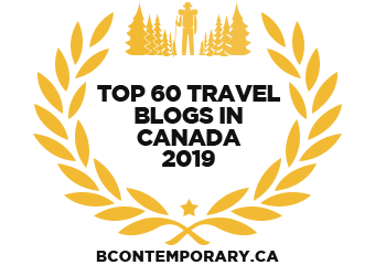 Banners for Top 60 Travel Blogs in Canada 2019