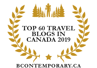 Banners for Top 60 Travel Blogs in Canada 2019
