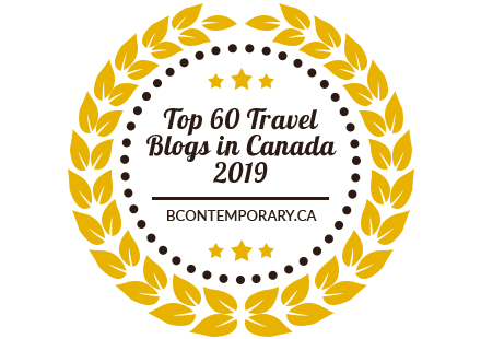 Banners for Top 60 Travel Blogs in Canada 2019