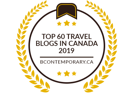 Banners for Top 60 Travel Blogs in Canada 2019