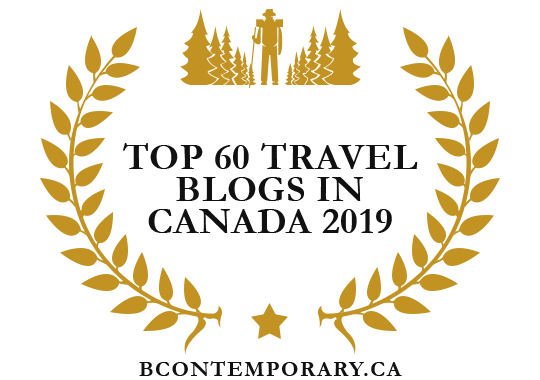 Banners for Top 60 Travel Blogs in Canada 2019